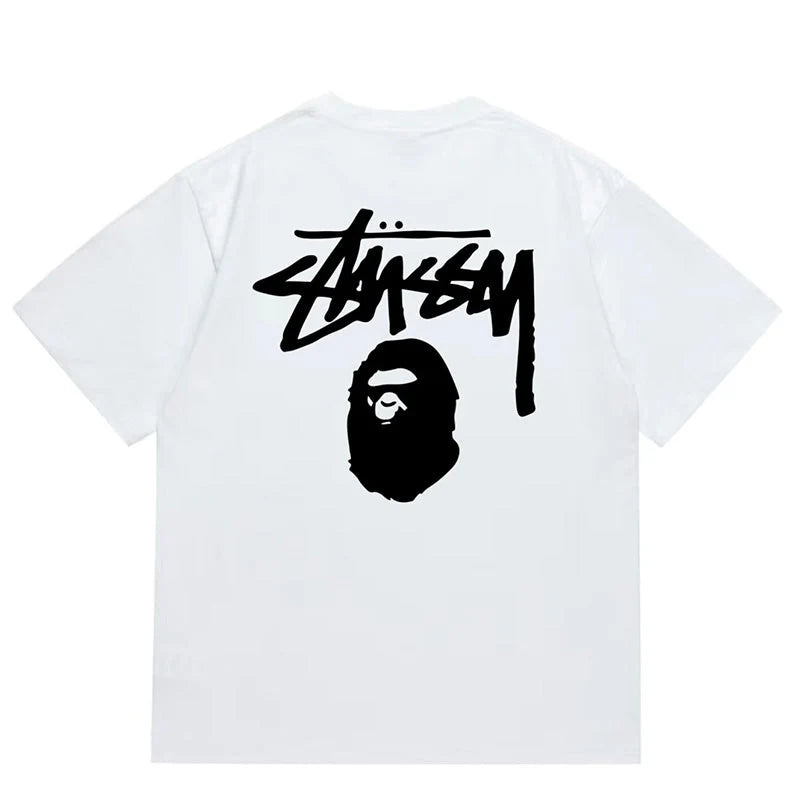 BAPE X Stussy Basic T-shirt