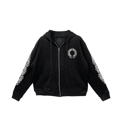 Chrome Hearts Zip Up Hoodie