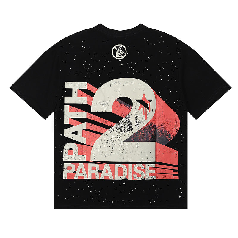 Hellstar Retro abstract print T-shirt