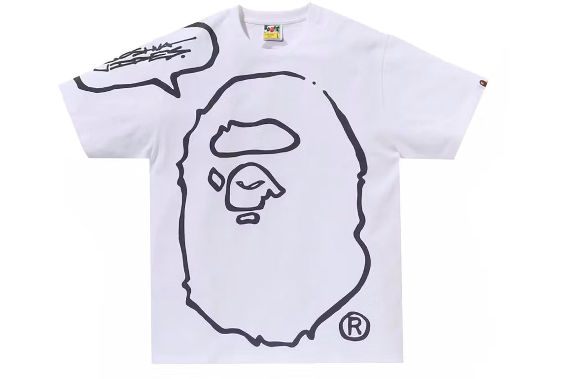 BAPE x Joshua Vides Ape Head T-shirt