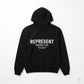 Represent Owners Club hoodie Zip-up Black