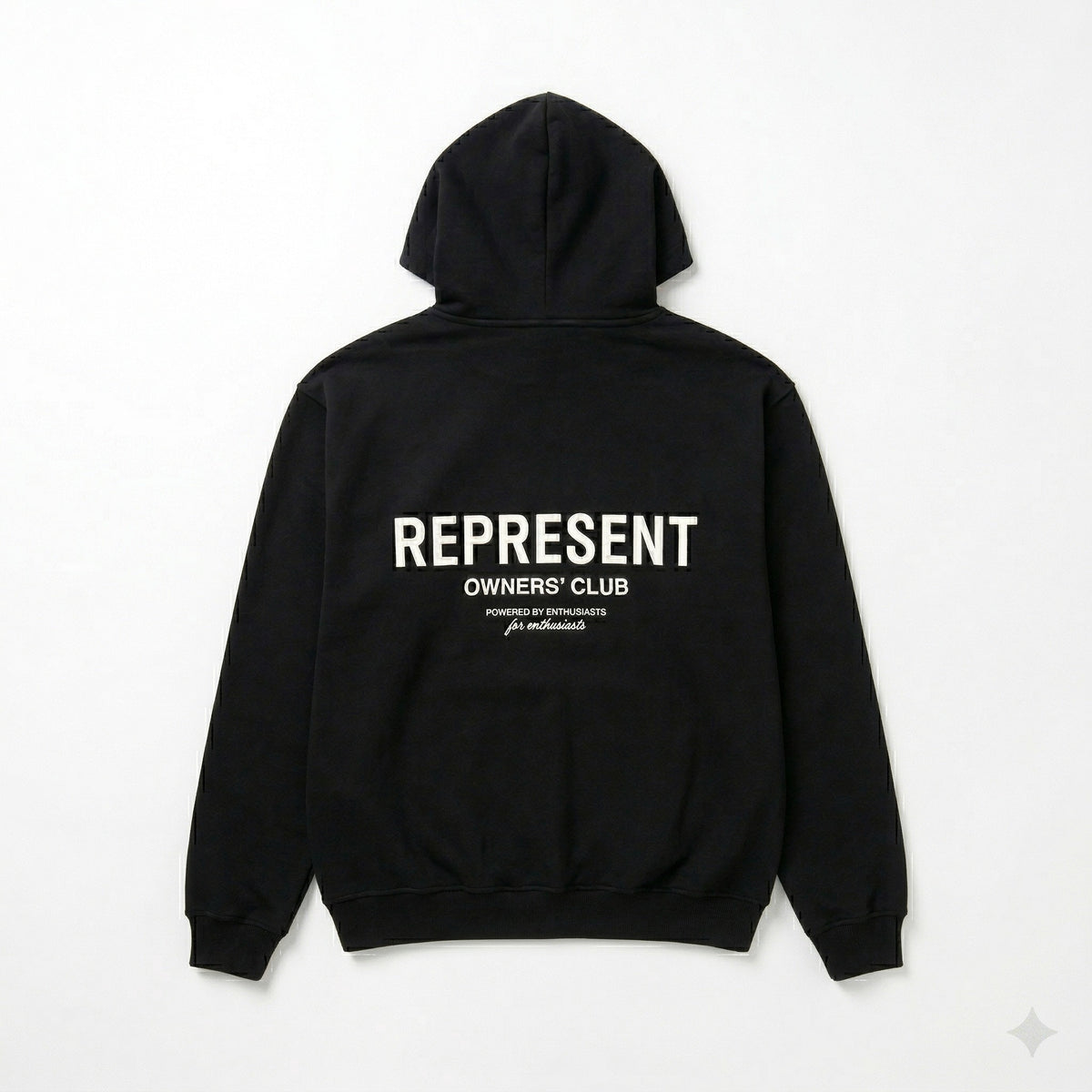 Represent Owners Club hoodie Zip-up Black