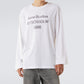 Acne Studios Logo cotton-blend jersey Long Sleeve shirt