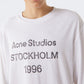 Acne Studios Logo cotton-blend jersey Long Sleeve shirt