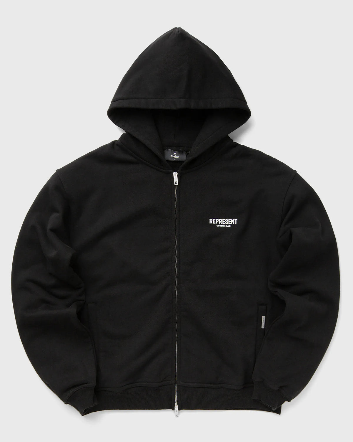 Represent Owners Club hoodie Zip-up Black